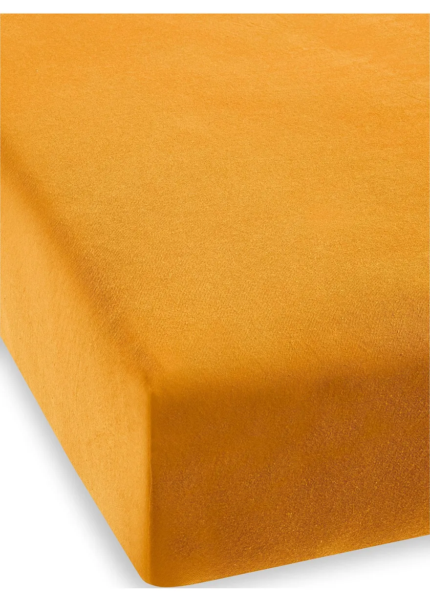Jersey Spannbettlaken in Trendfarben in braun - bonprix Jersey Spannbettlaken in Trendfarben in braun - bonprix