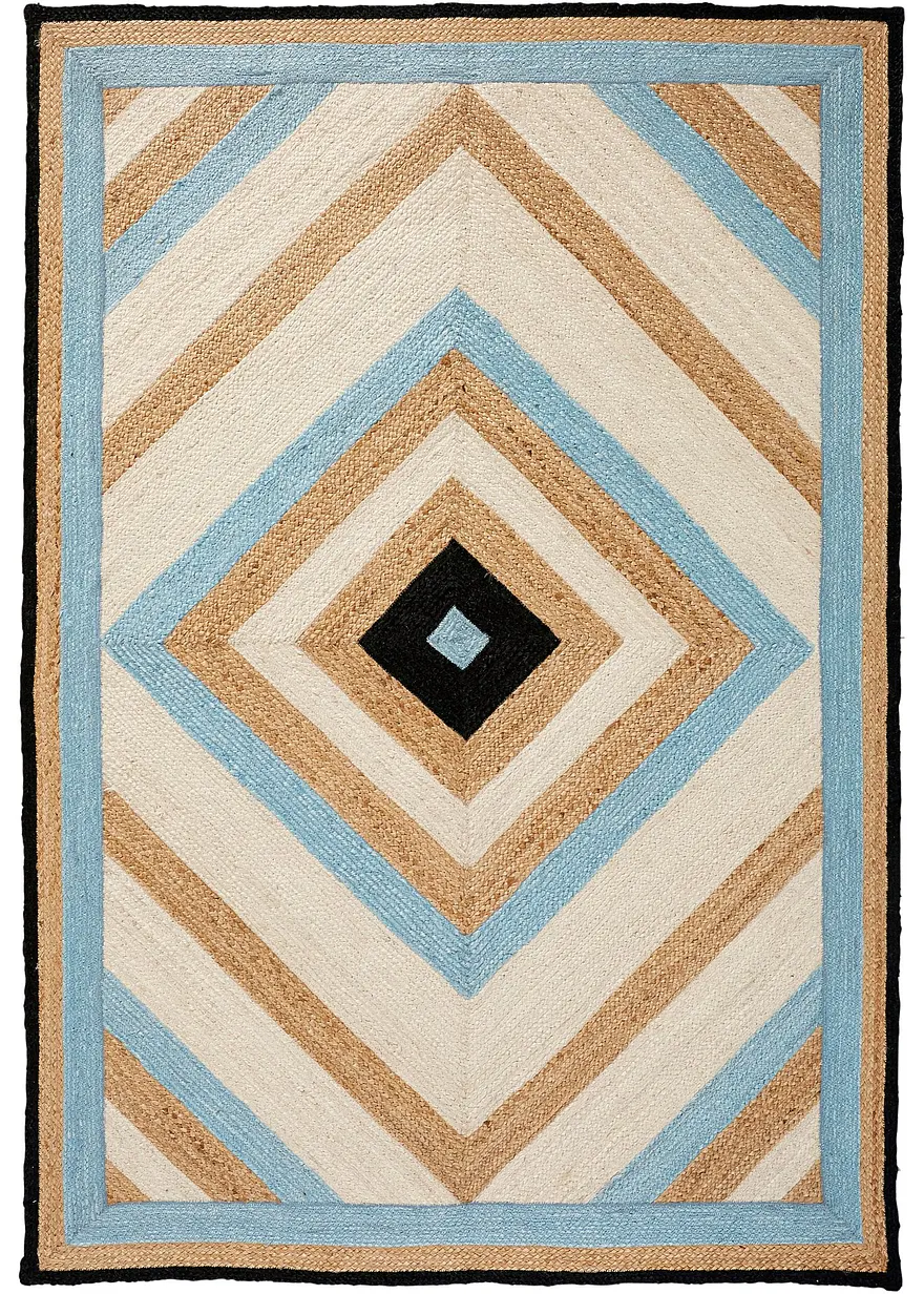 Kelim-Teppich mit grafischer Musterung in beige - bpc living bonprix collection Kelim-Teppich mit grafischer Musterung in beige - bpc living bonprix collection