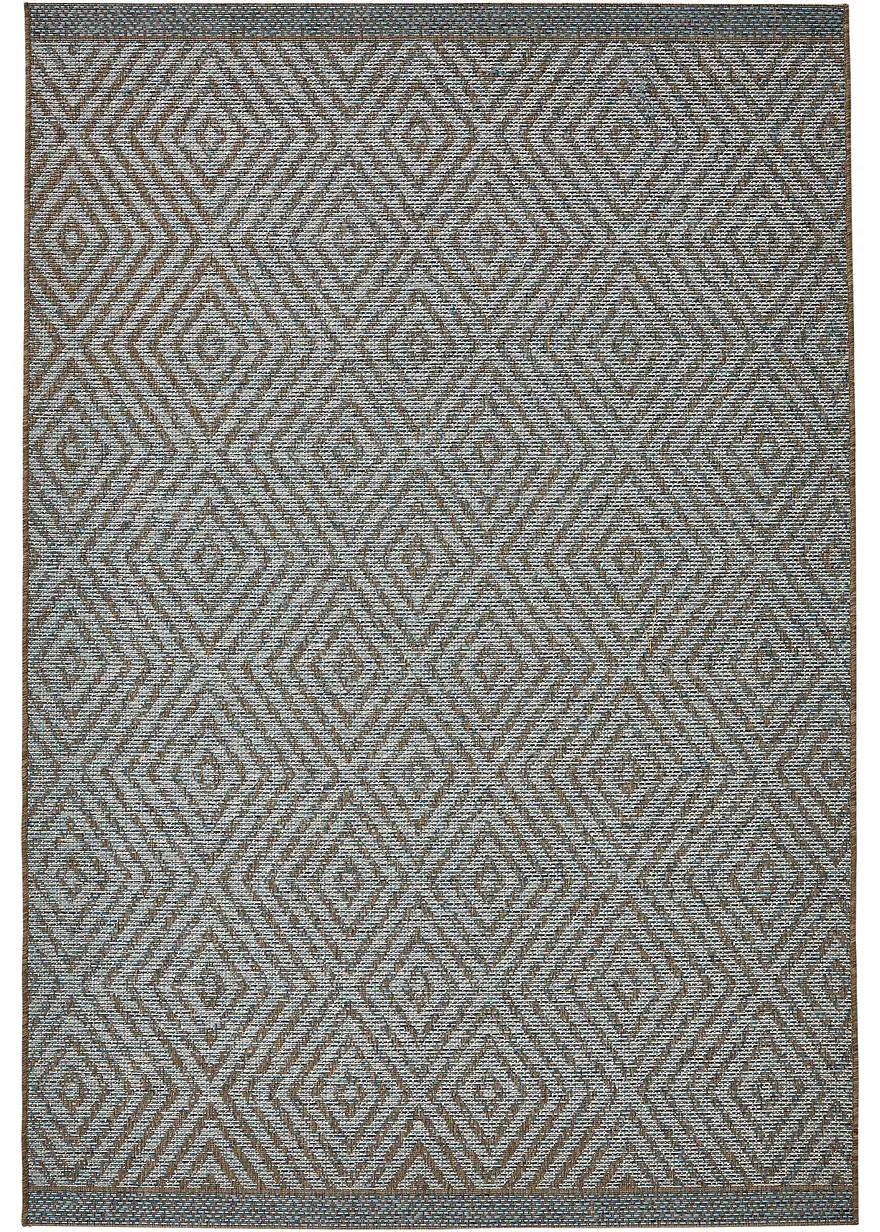 In- und Outdoor Teppich in Vintageoptik in blau - bpc living bonprix collection In- und Outdoor Teppich in Vintageoptik in blau - bpc living bonprix collection