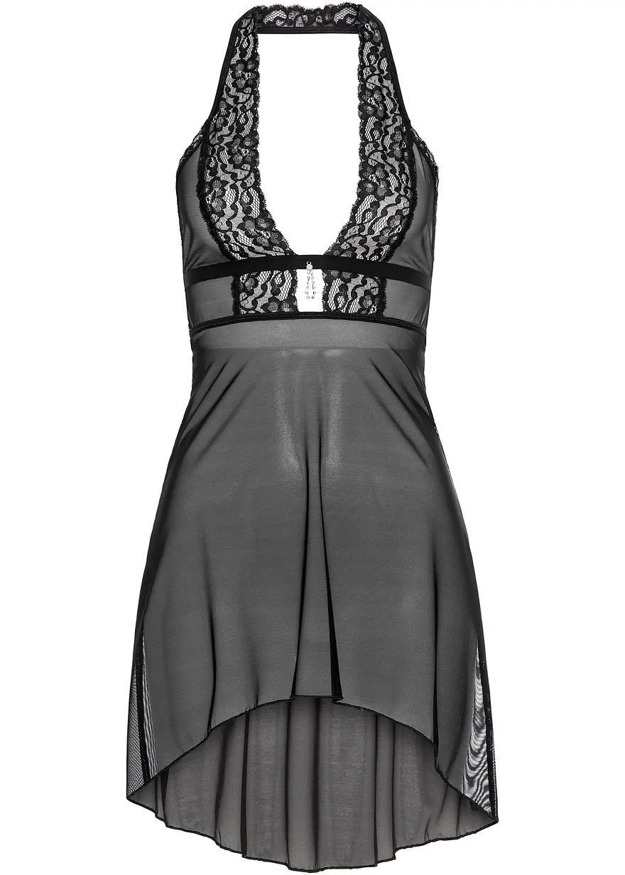Negligé in schwarz - VENUS Negligé in schwarz - VENUS