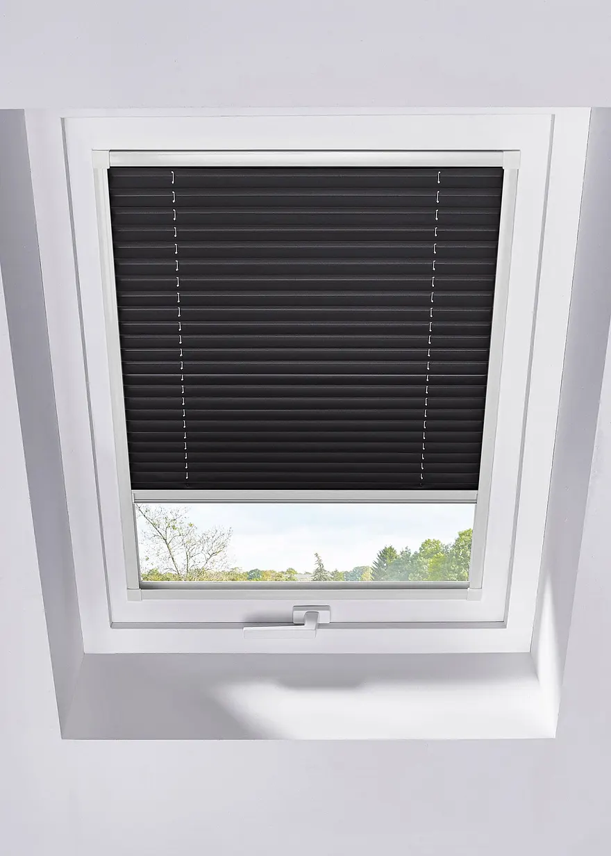 Dachfenster Verdunkelungsplissee in grau - bonprix Dachfenster Verdunkelungsplissee in grau - bonprix