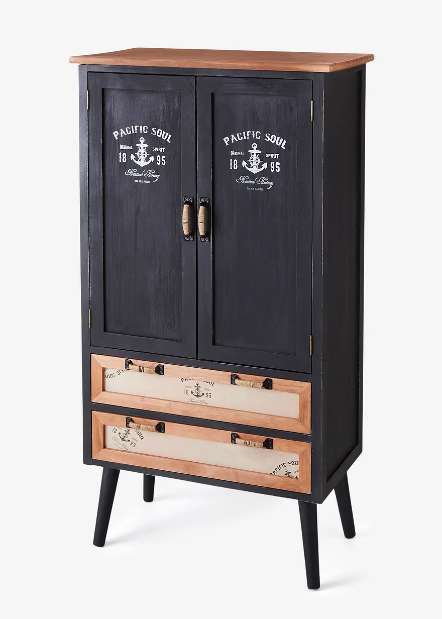 Schrank in schwarz von vorne - bonprix Schrank in schwarz von vorne - bonprix