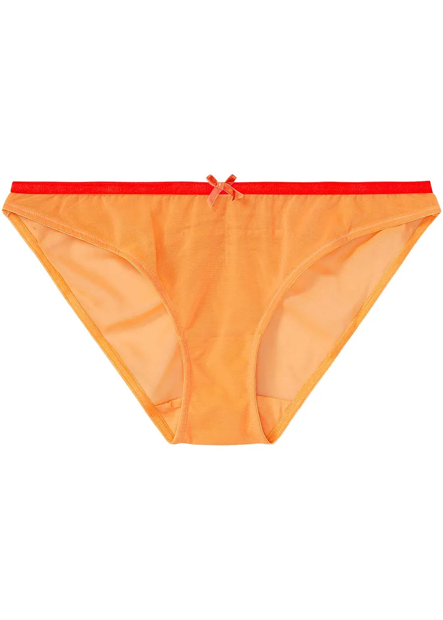 Slip in orange von vorne - BODYFLIRT Slip in orange von vorne - BODYFLIRT