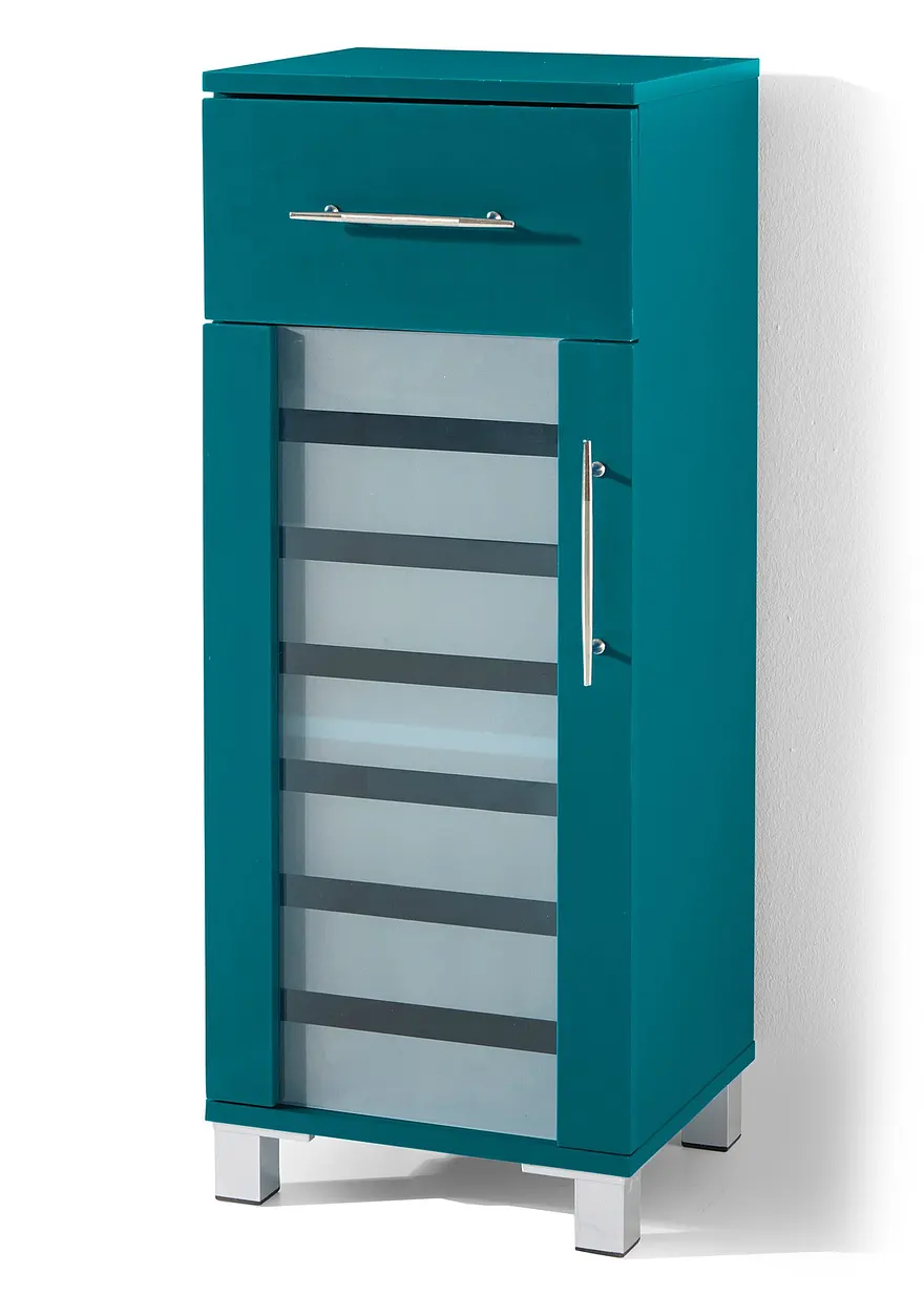 Badezimmer Schrank stehend in petrol von vorne - bonprix Badezimmer Schrank stehend in petrol von vorne - bonprix