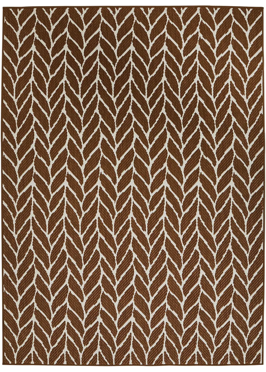 In- und Outdoor Wende-Teppich in wohnlichen Farben in braun - bpc living bonprix collection In- und Outdoor Wende-Teppich in wohnlichen Farben in braun - bpc living bonprix collection