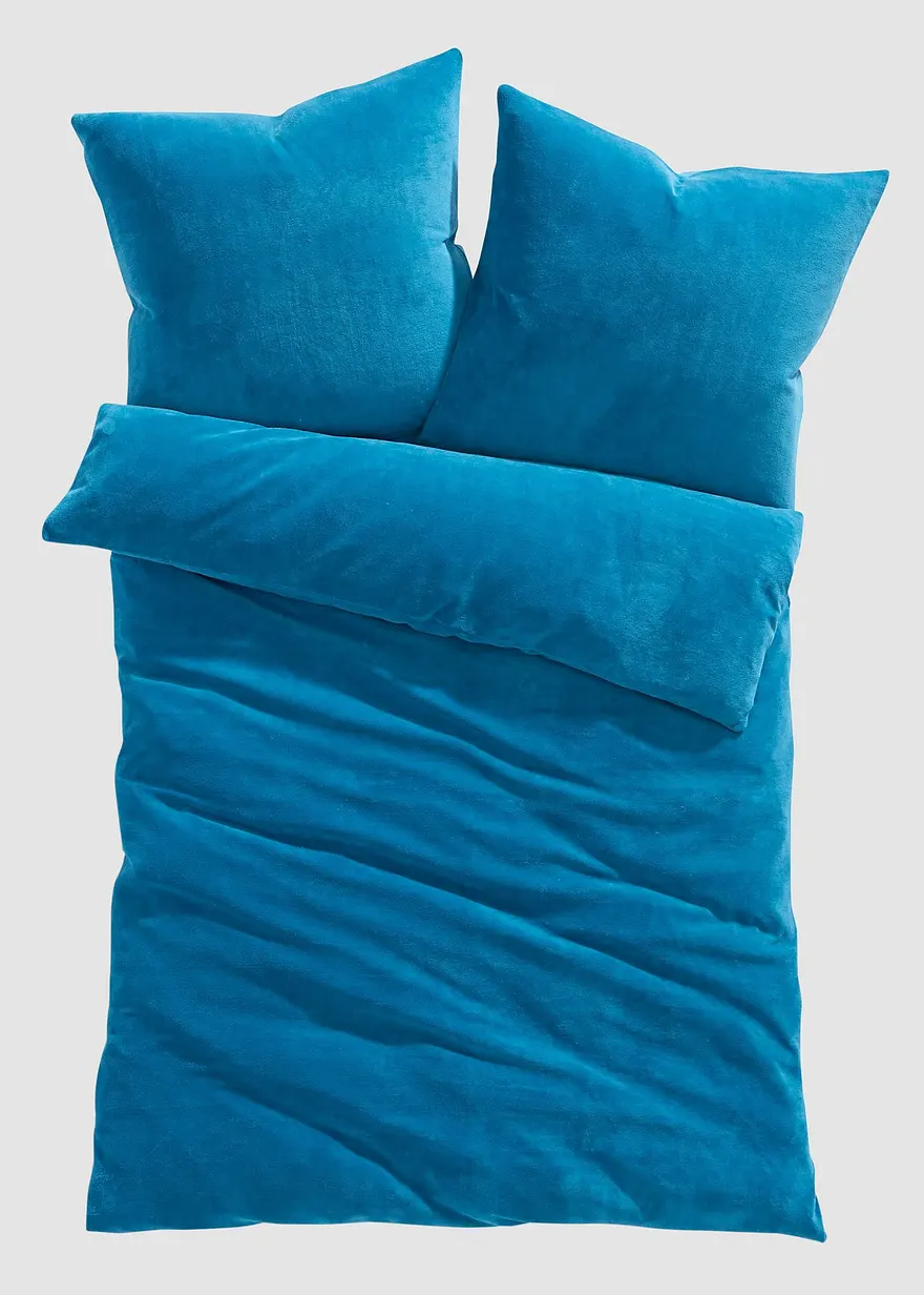 Cashmere Touch Bettwäsche in blau - bonprix Cashmere Touch Bettwäsche in blau - bonprix