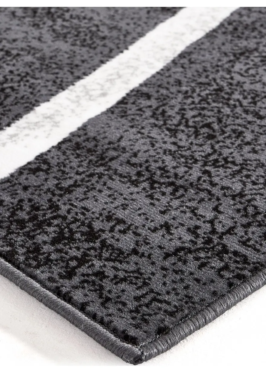 Teppich mit moderner Musterung in grau - bonprix Teppich mit moderner Musterung in grau - bonprix