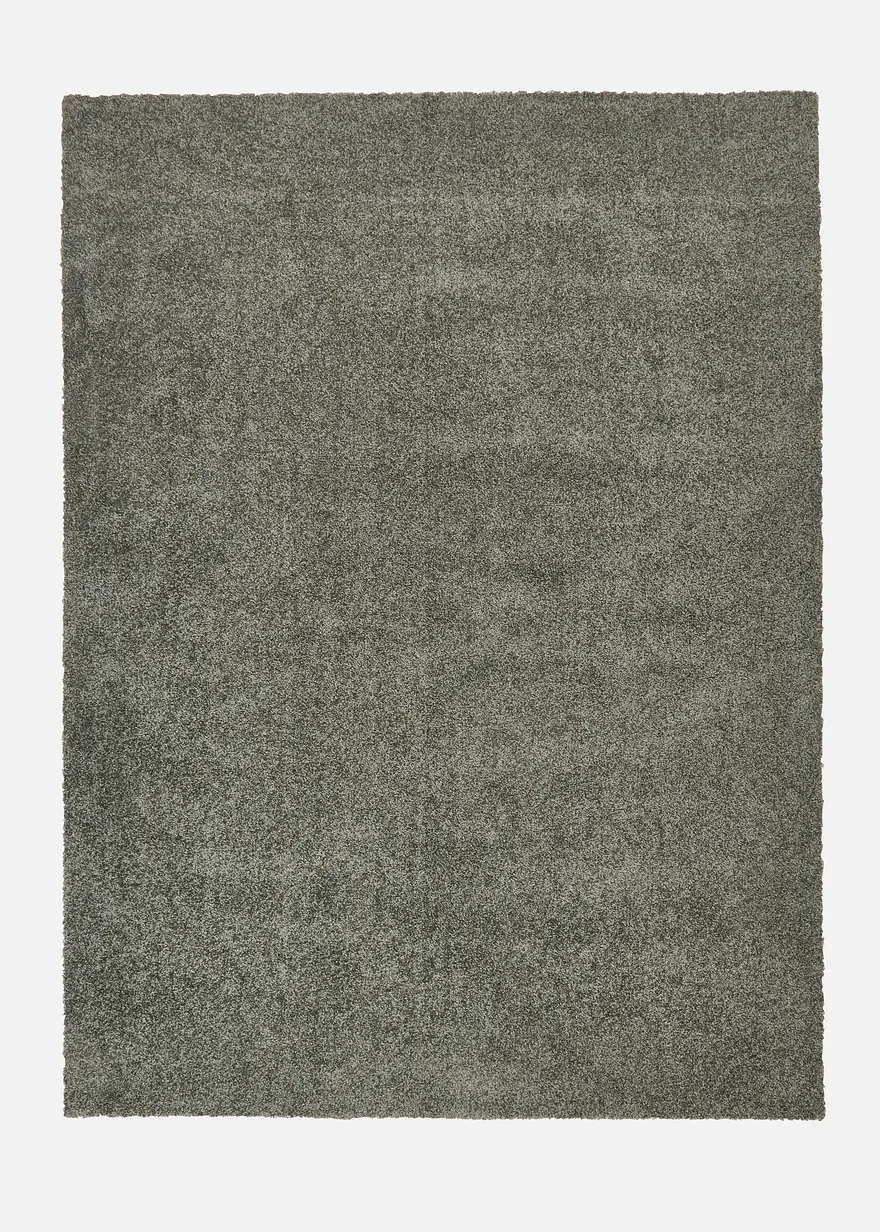 Waschbarer Teppich mit weichem Flor in grün - bonprix Waschbarer Teppich mit weichem Flor in grün - bonprix