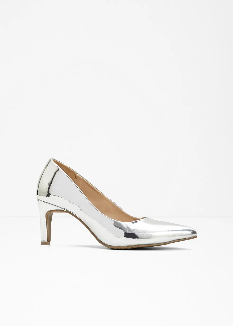 Pumps in silber - bonprix Pumps in silber - bonprix