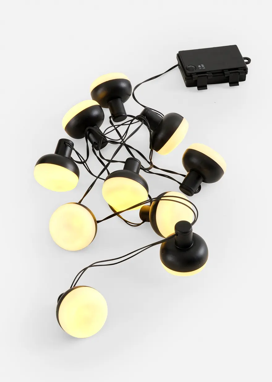 LED-Lichterkette in schwarz von vorne - bonprix LED-Lichterkette in schwarz von vorne - bonprix