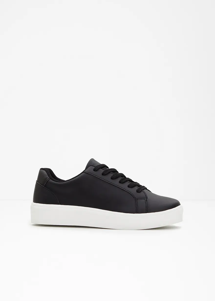 Plateau Sneaker in schwarz - bonprix Plateau Sneaker in schwarz - bonprix