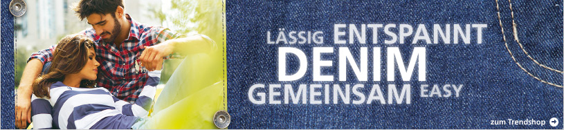 LÄSSIG ENTSPANNT DENIM JEANS