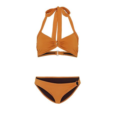 Damen - Bikini Oberteil - braun