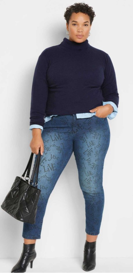 Damen - Große Größen - Bekleidung - Jeans