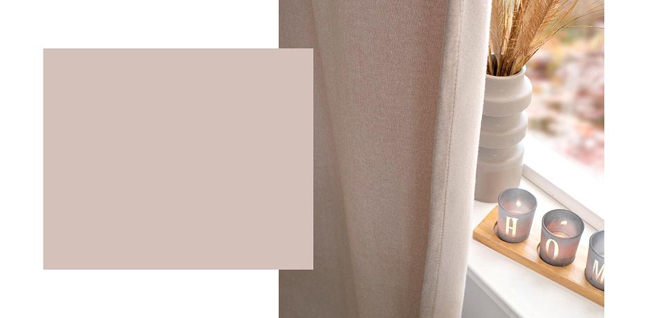 Inspiration - Thermo-Vorhang (1er Pack) - weiss