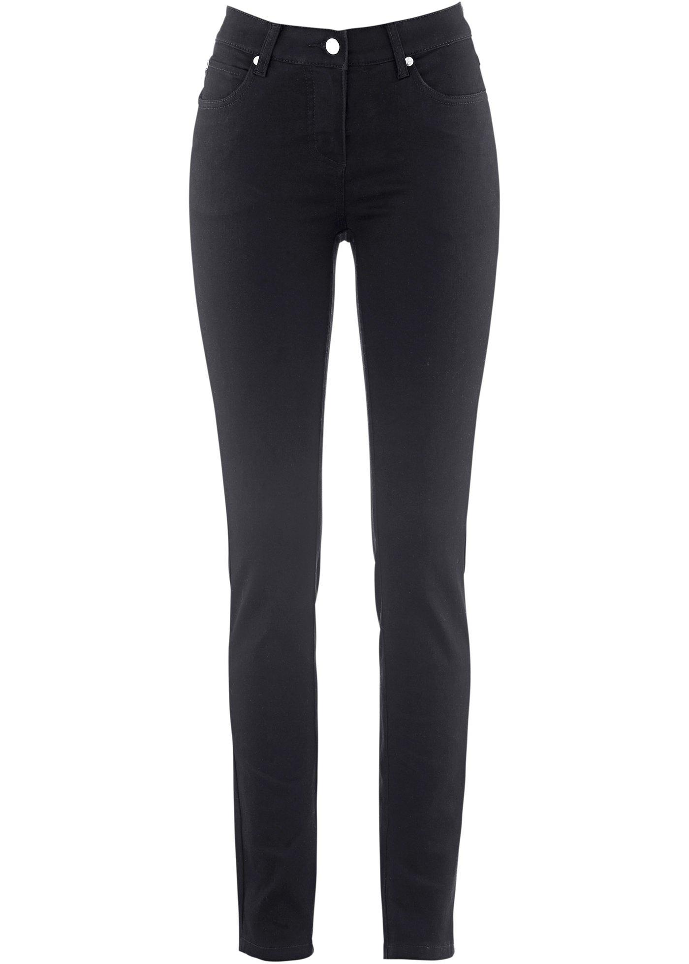 Passgenaue 5-Pocket-Stretchjeans „Megastretch“ (94705395) in black stone