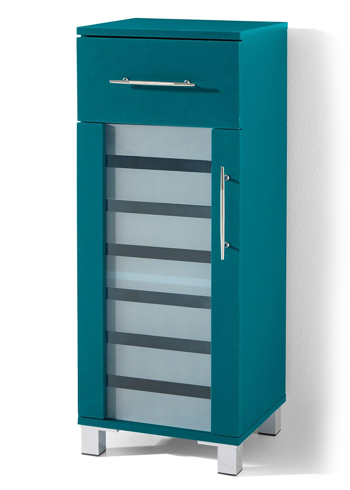 Der Badezimmer Schrank bringt modernes Flair in jedes Bad (95530995) in petrol