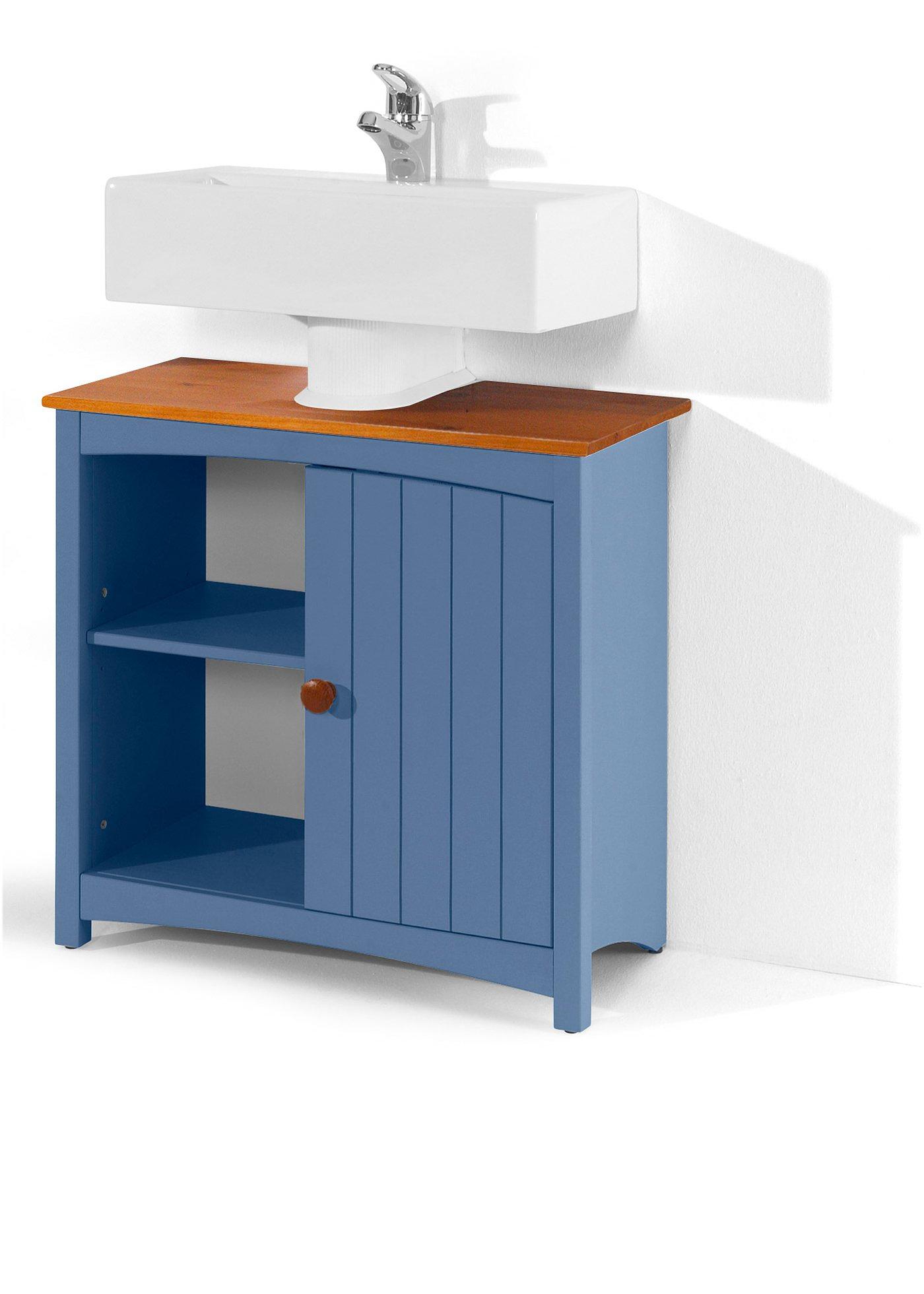 Waschbecken-Unterschrank Paula – für das natürliche Ambiente (97374995) in blau