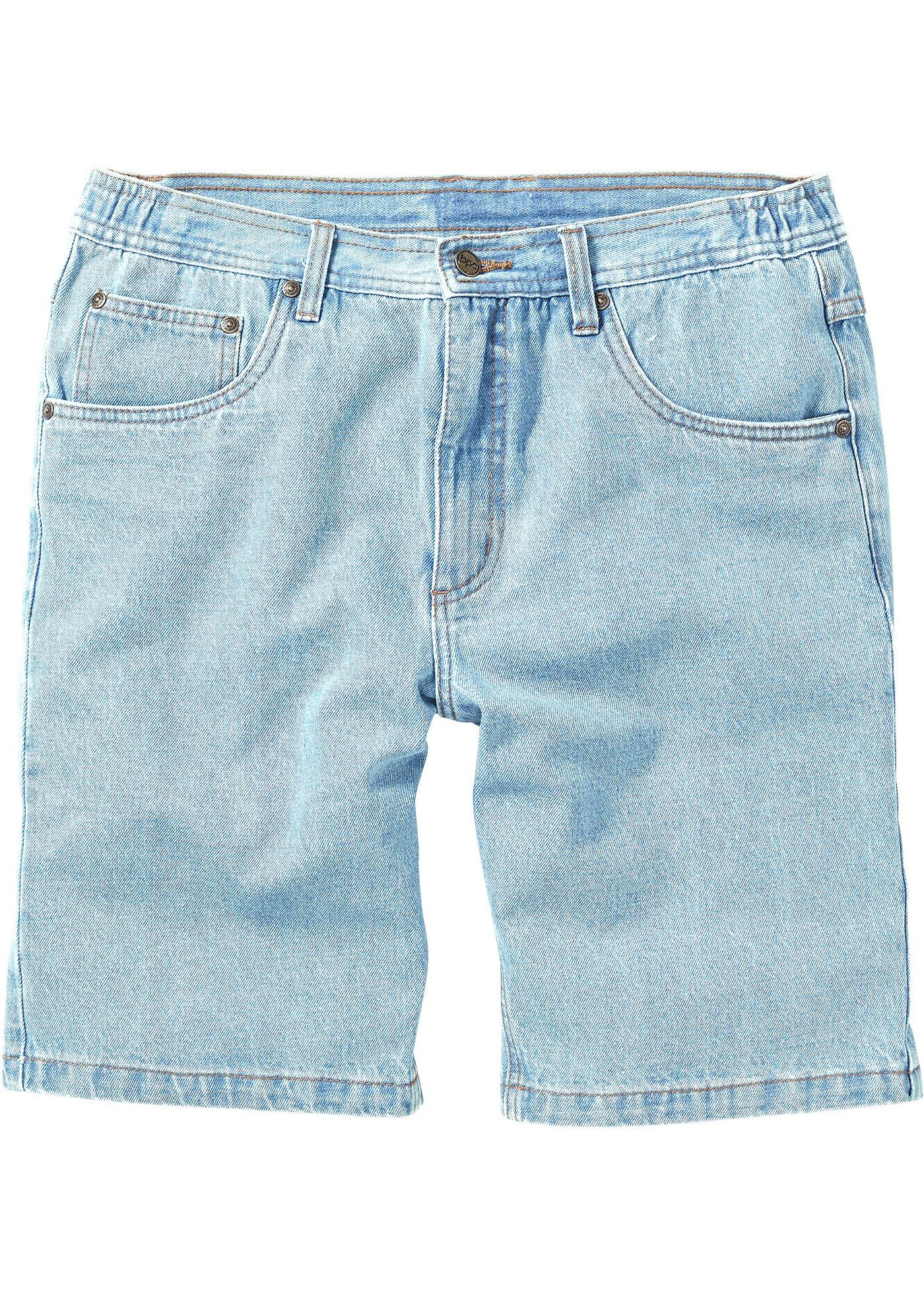 Schöne Jeans-Bermuda in 5-Pocket-Form (95800581) in blue bleached