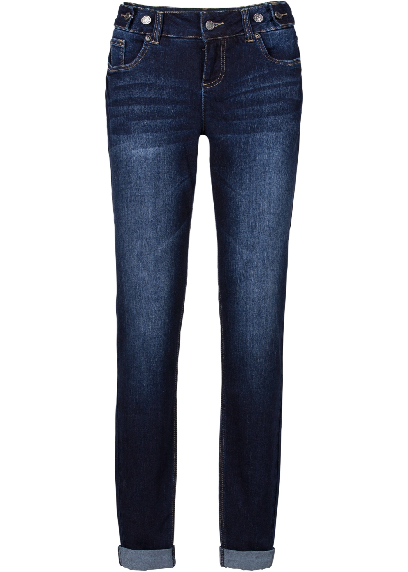 Angesagte Jeans mit Tapered Leg (94012395) in dunkelblau used