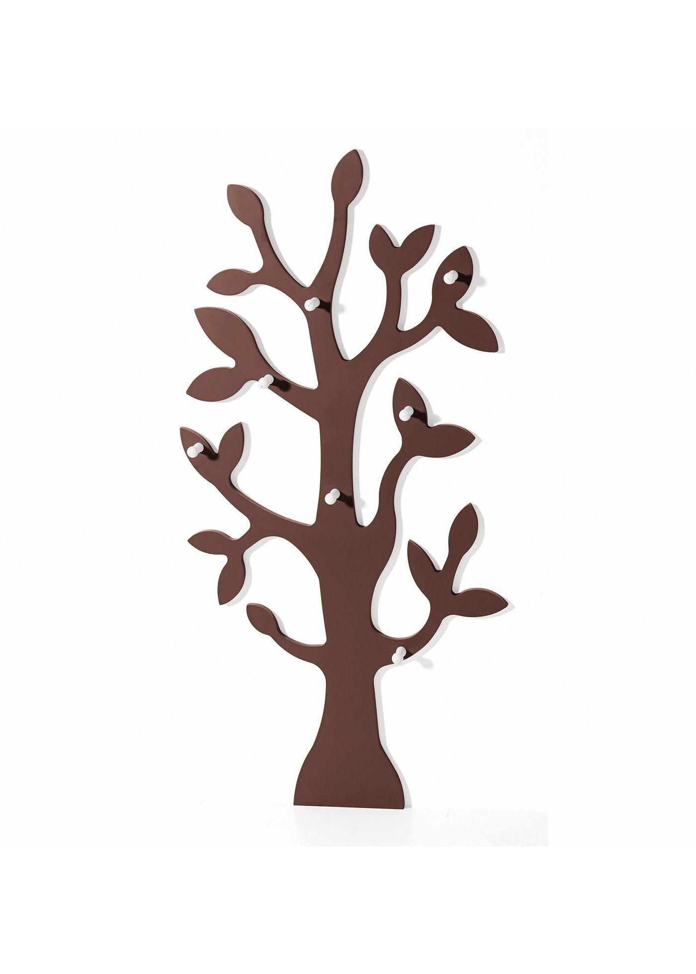 Die Garderobe im Baum Design ist formschön und außergewöhnlich. (91440595) in braun
