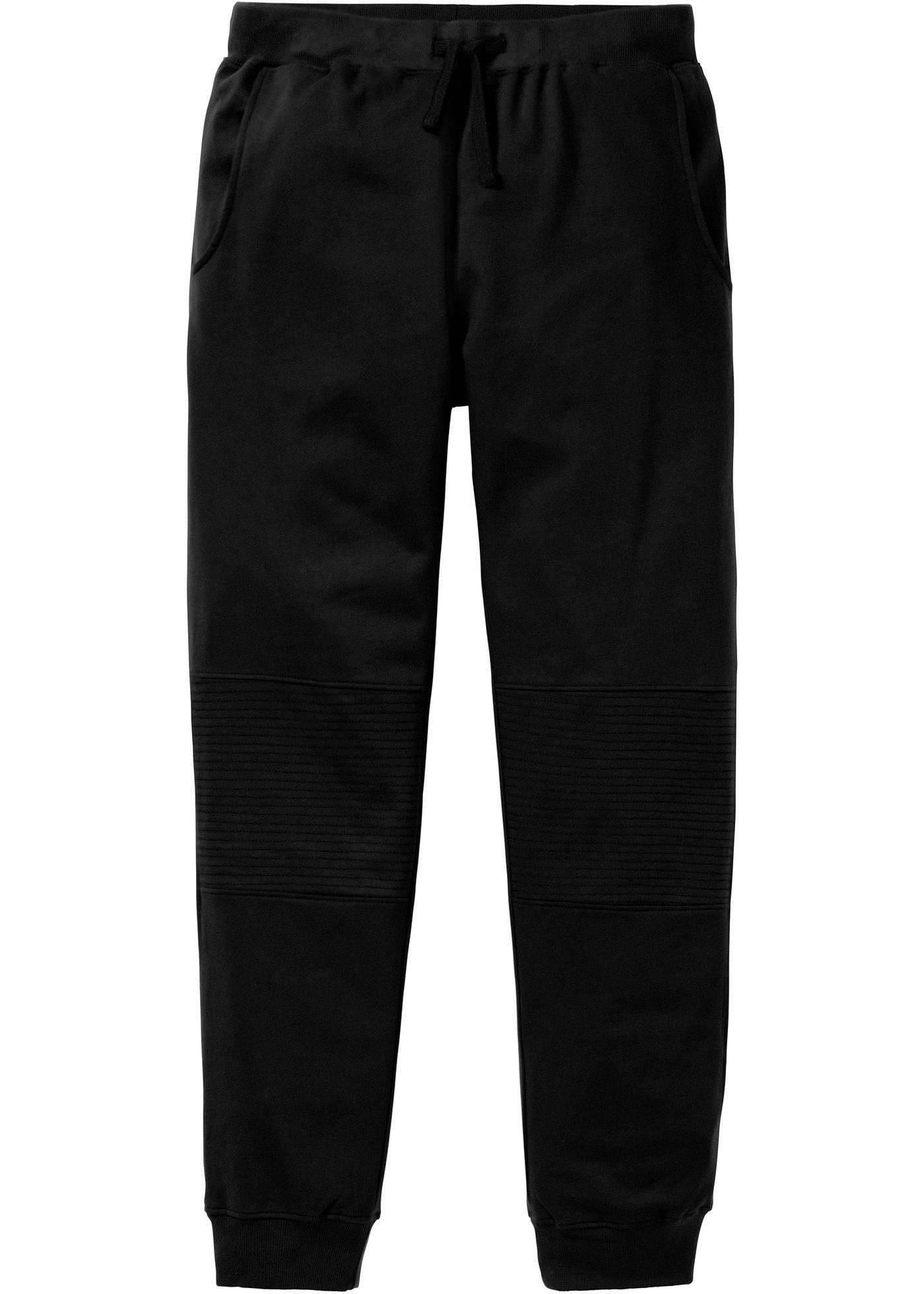 Lässige Sweathose mit Steppnähten (91551581) in schwarz