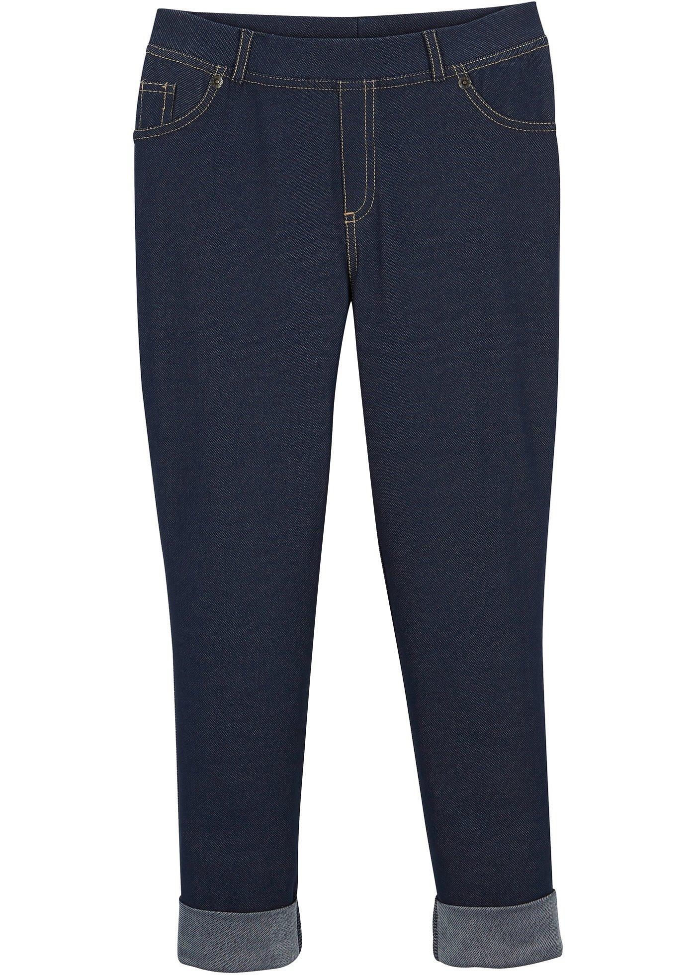 Tolle Leggings in Jeans-Optik (96834295) in blue stone