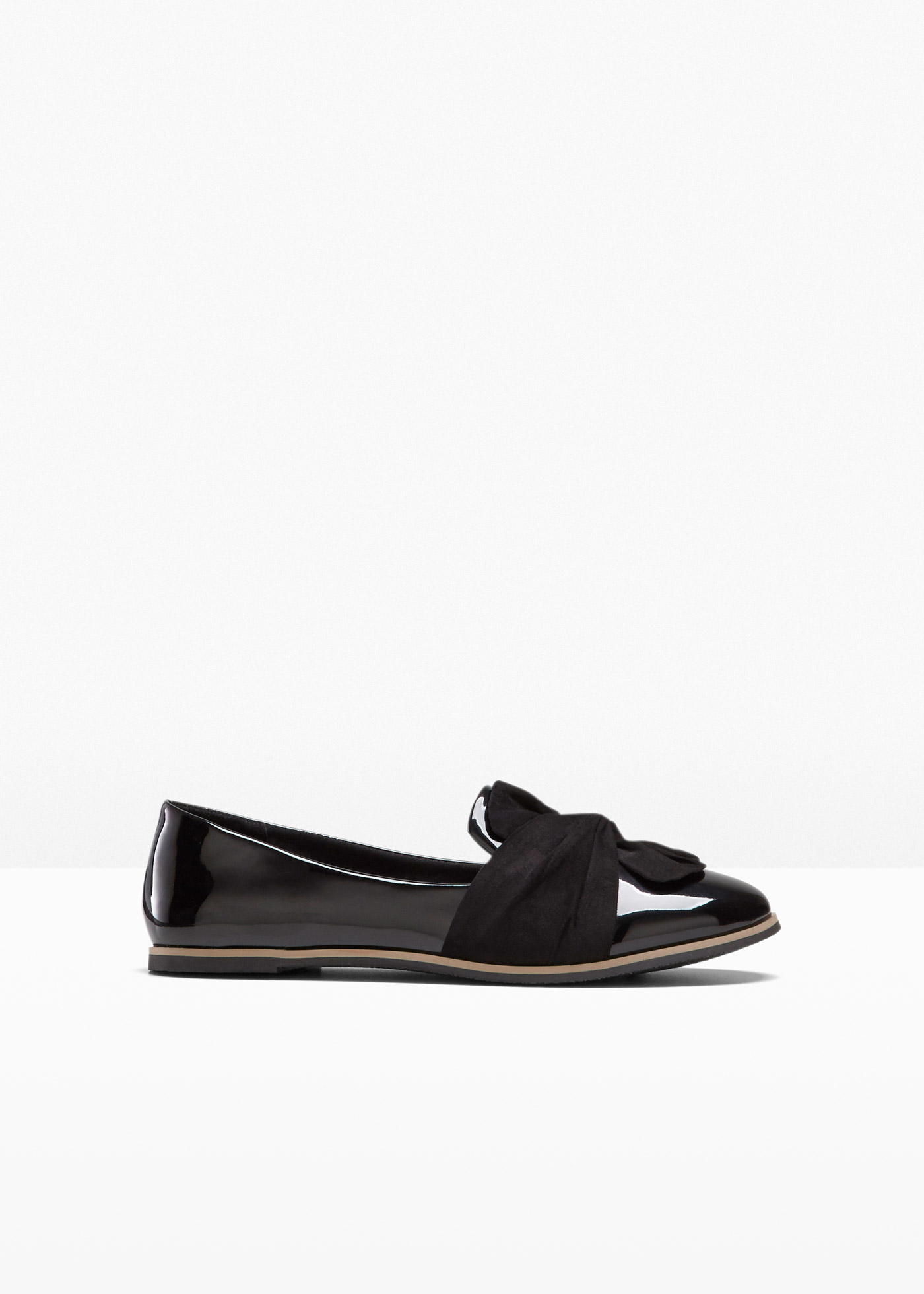 Modischer Loafer mit schönen Details (91396181) in schwarz