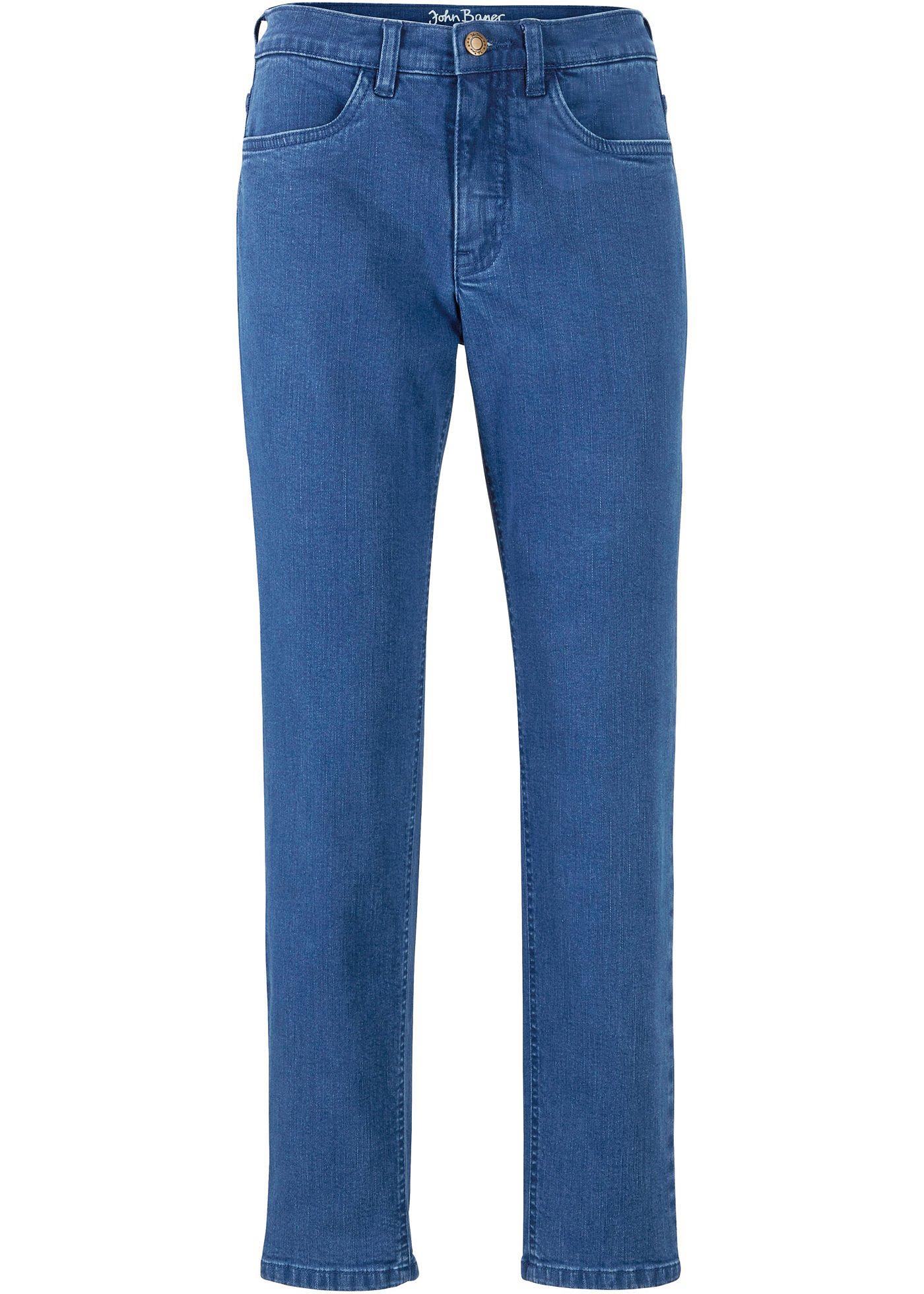 Moderne Mom Fit Stretch-Jeans aus Bio-Baumwolle (94724095) in blau used