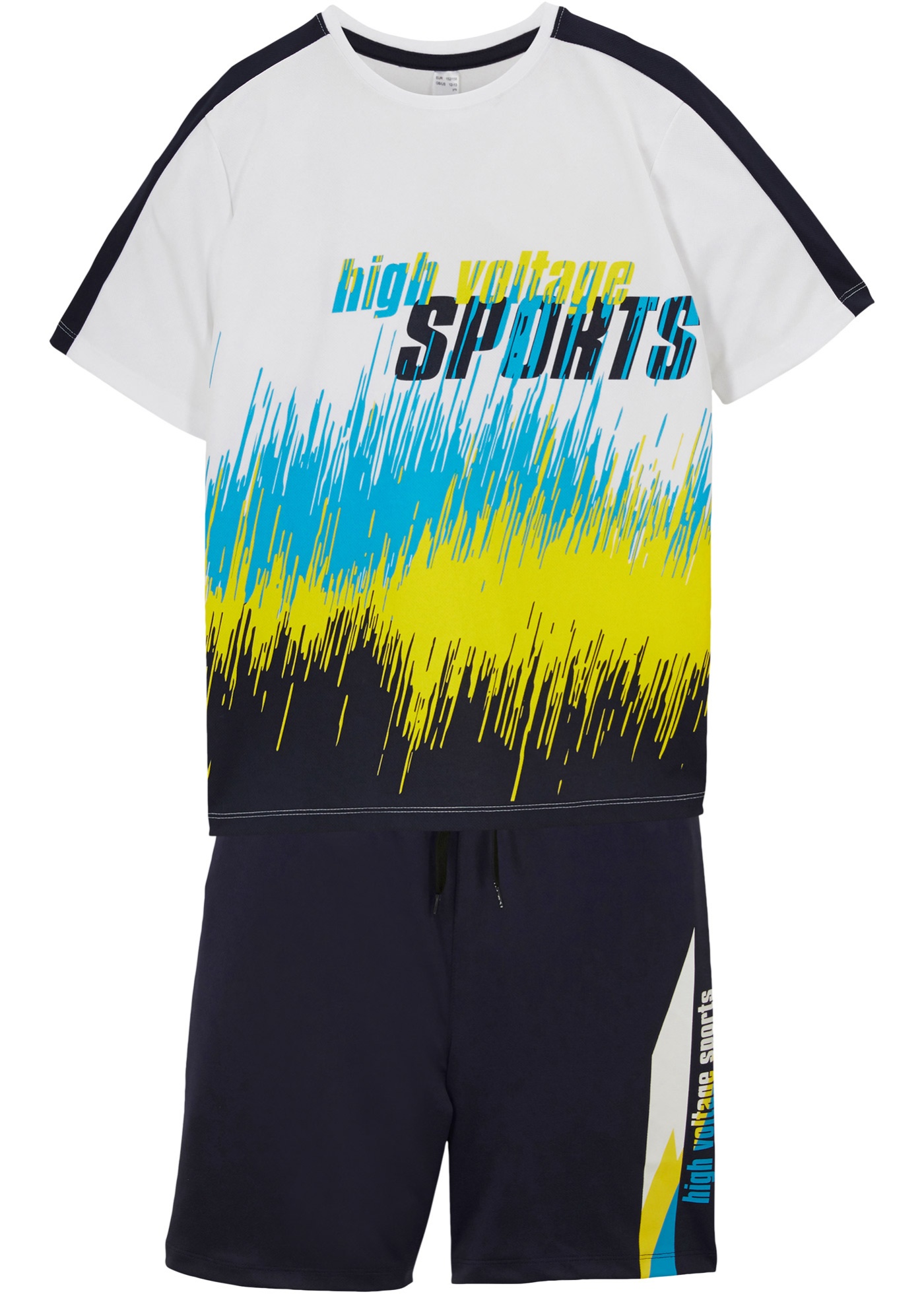 Buntes Set mit Sport-Print (90806795) in weiß