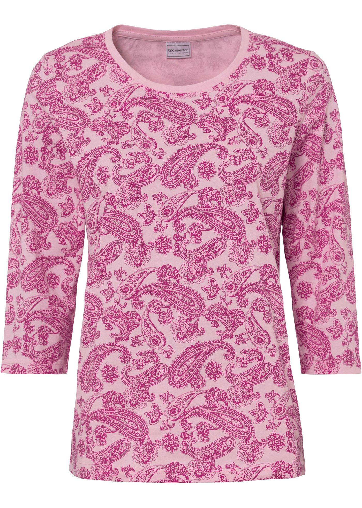 Bedrucktes Shirt (93858495) in rosé Paisley