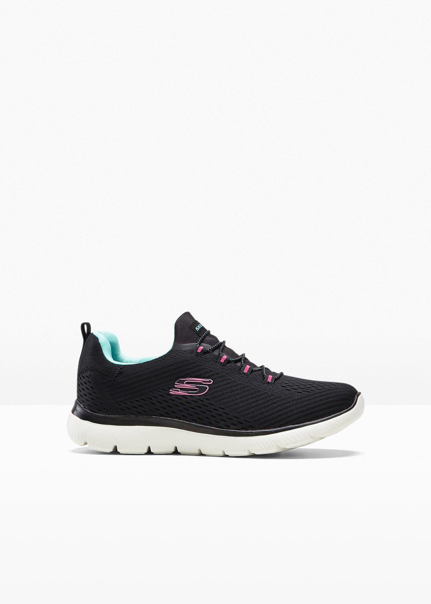 Bequmer Sneaker von Skechers mit schönem Obermaterial (91032495) in schwarz