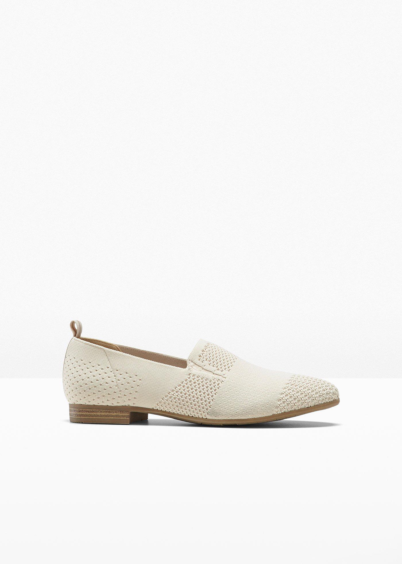 Trendiger Loafer von Jana in H-Weite (91558595) in beige
