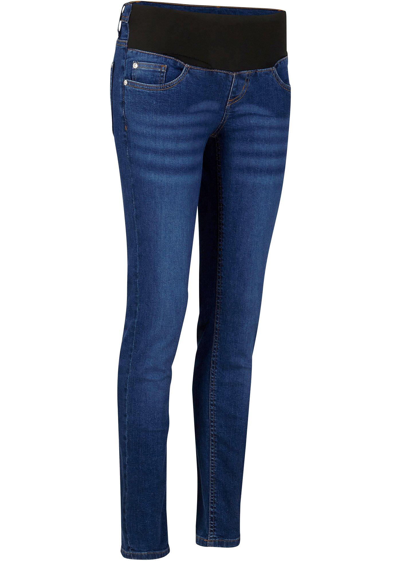 Umstandsjeans mit Unterbauchband (94469595) in blau denim