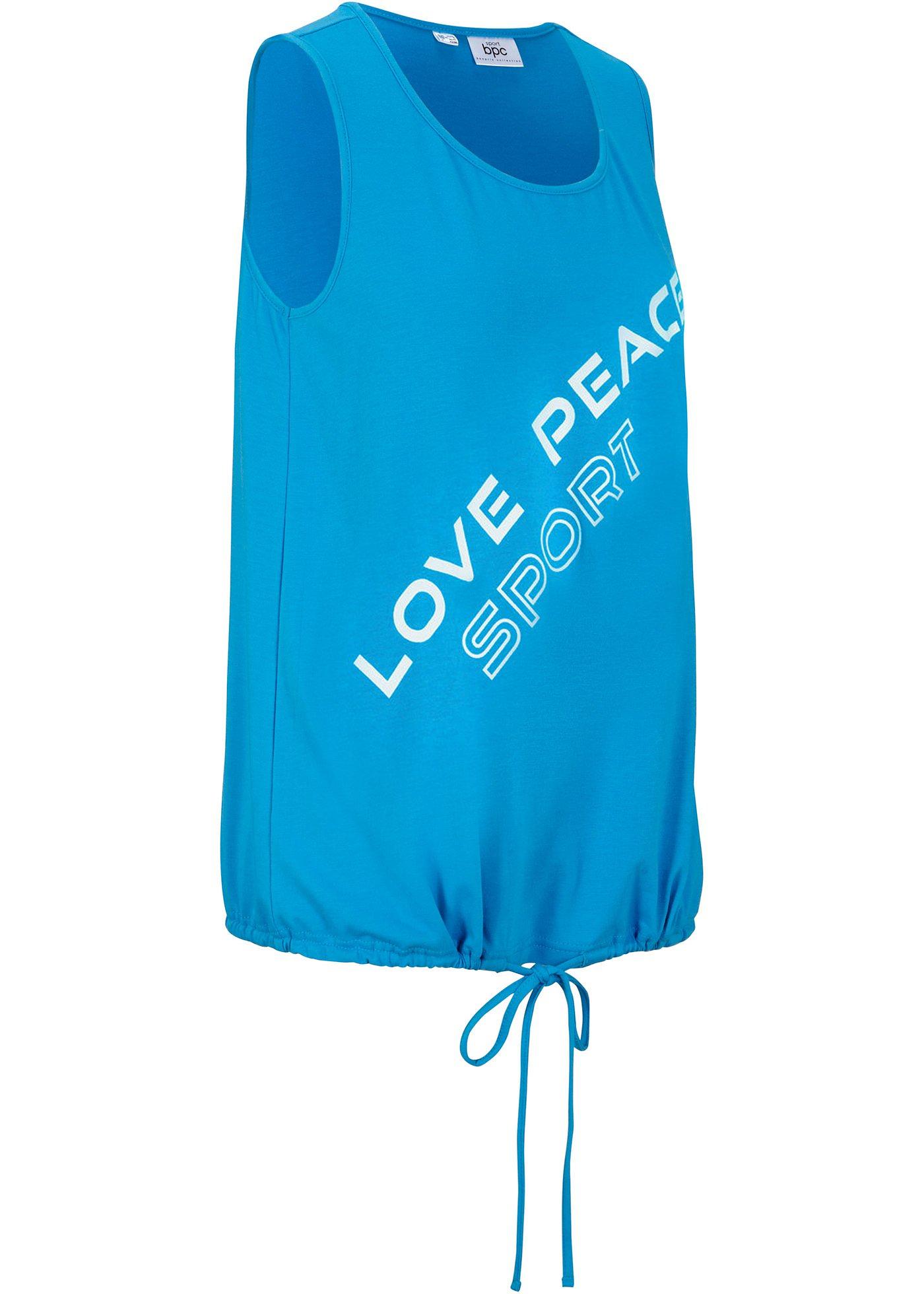 Leichtes Sport-top mit nachhaltigem Material (95680581) in südseeblau