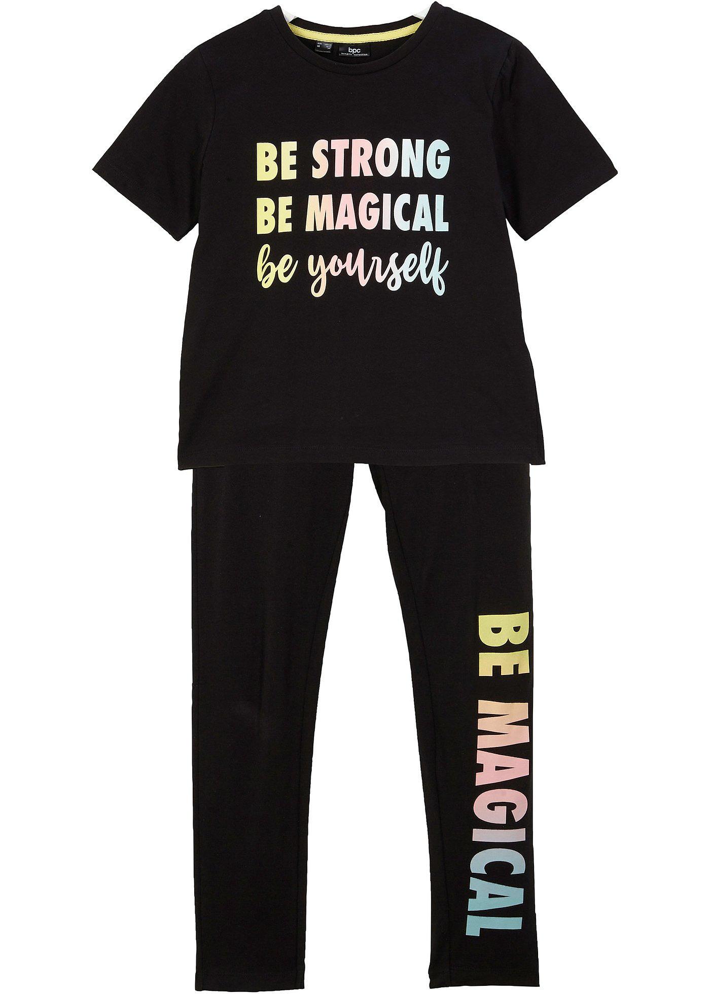 Tolles Set mit Print (95740095) in schwarz