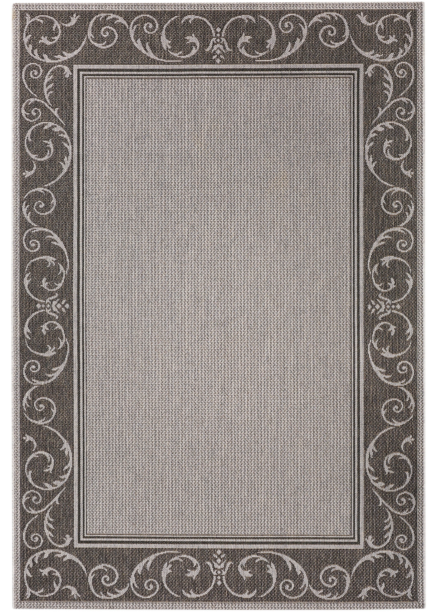 Der In- und Outdoor-Teppich ist ein wahrer Tausendsassa. (97266095) in grau