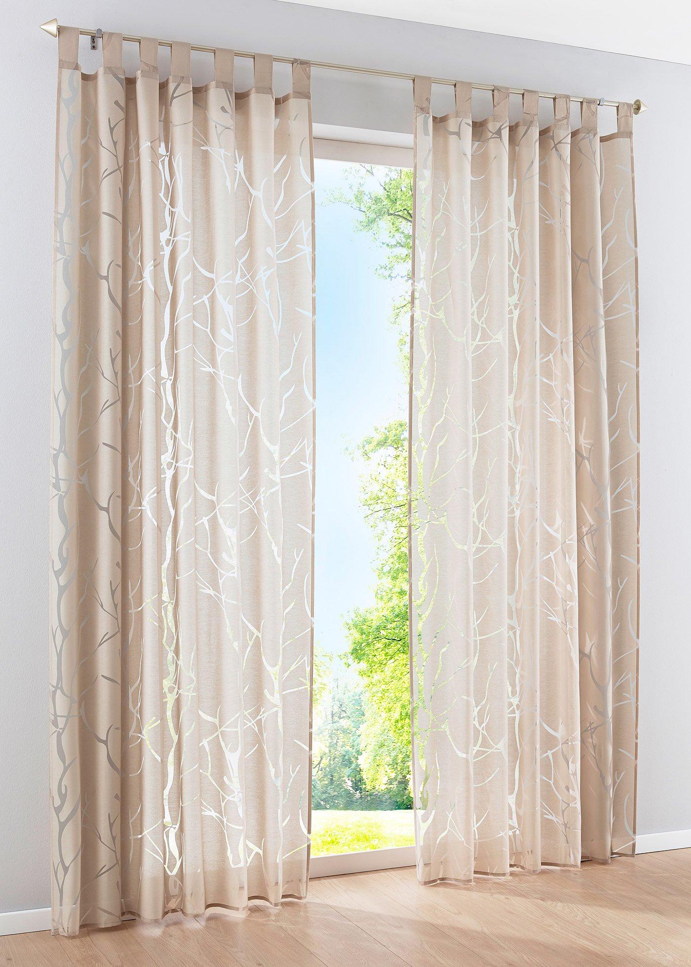 Hochwertige Fensterdekoration in modernem Design! (93452195) in sand