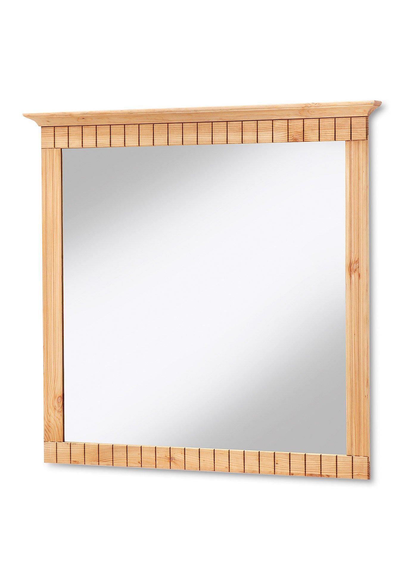 Dekorativ und schön: Wandspiegel - gelaugt/geölt