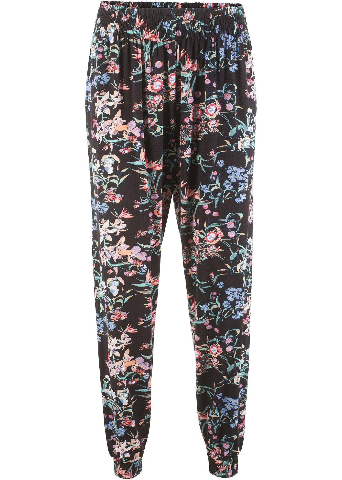 Haremshose aus Viskose-Mix