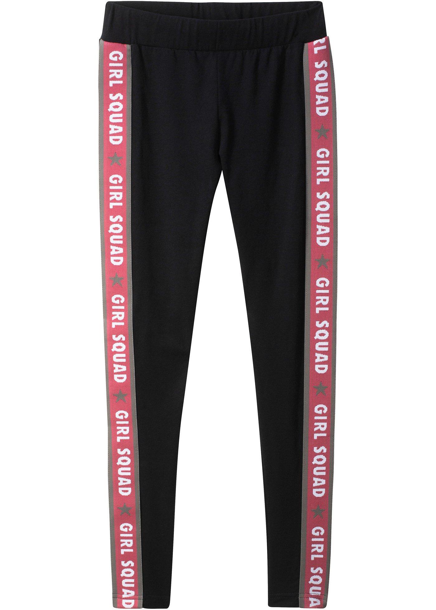 Sportliche Leggings mit Gummizugbund (92861195) in schwarz