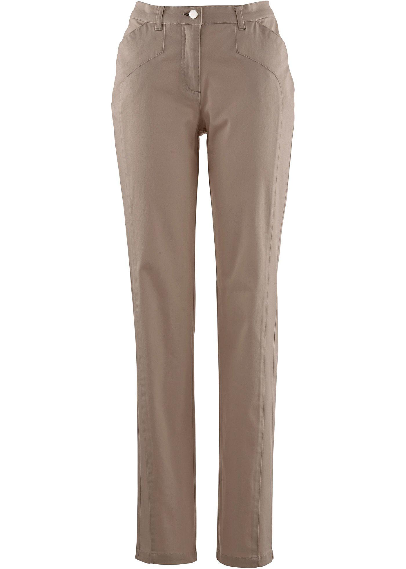 Bequeme Hose mit geradem Bein (97083095) in taupe