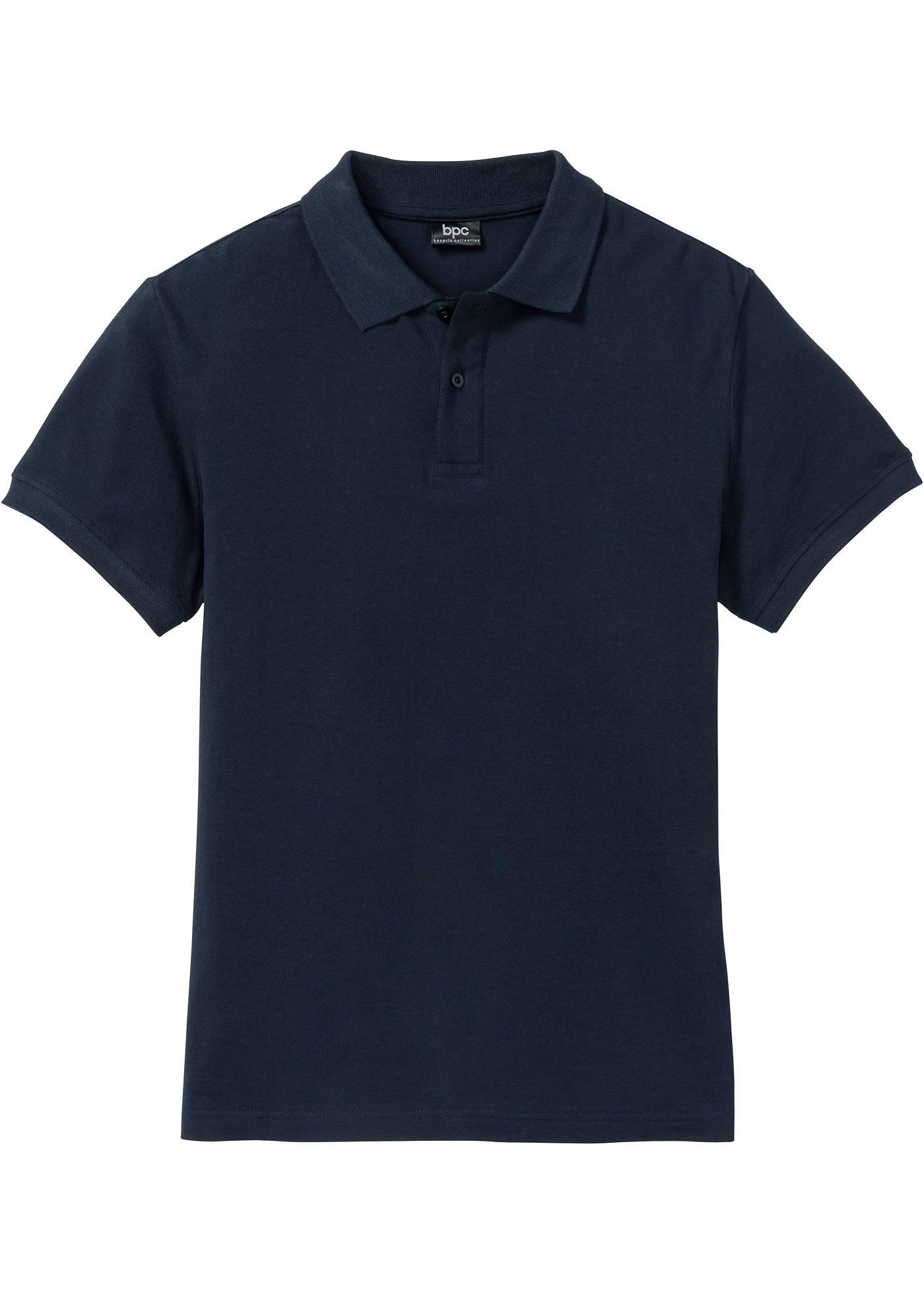 Herren Basic Poloshirt (97168295) in dunkelblau