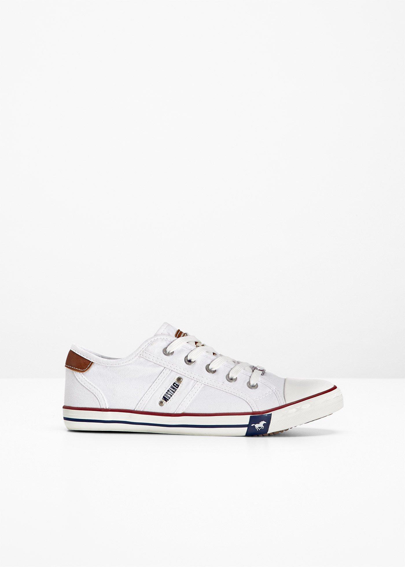 Cooler Sneaker in trendiger Optik von Mustang (92713081) in weiß