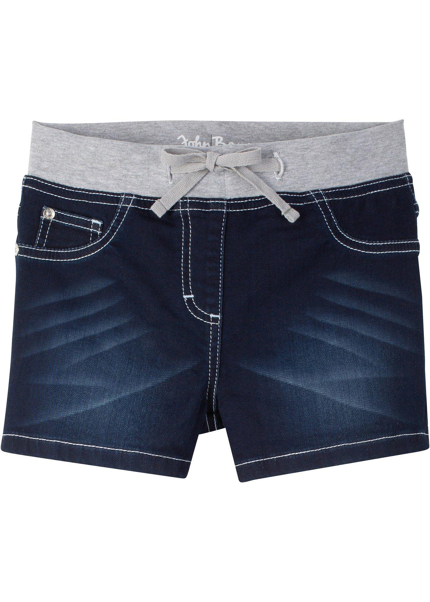 Coole Shorts mit Jersey-Bund (92039795) in darkblue stone