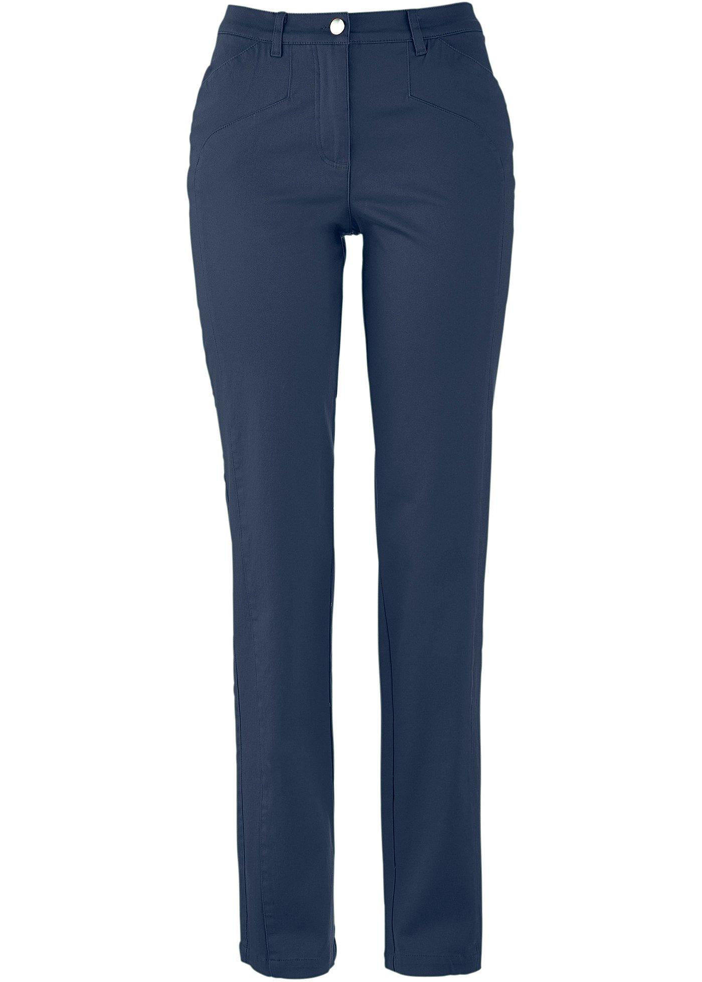 Bequeme Hose mit geradem Bein (97082595) in dunkelblau