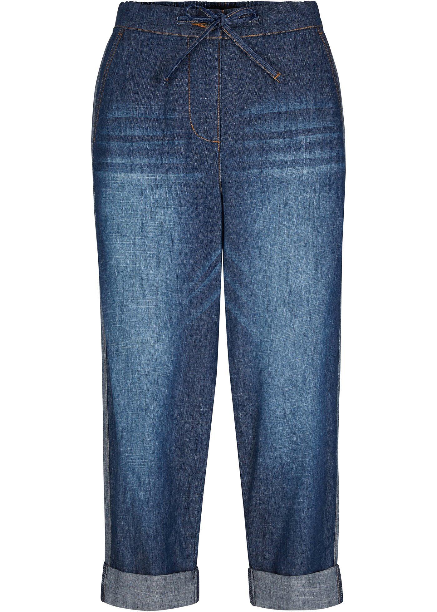 Jeans aus trageangenehmer Stretch-Qualität mit Gummizugbund und