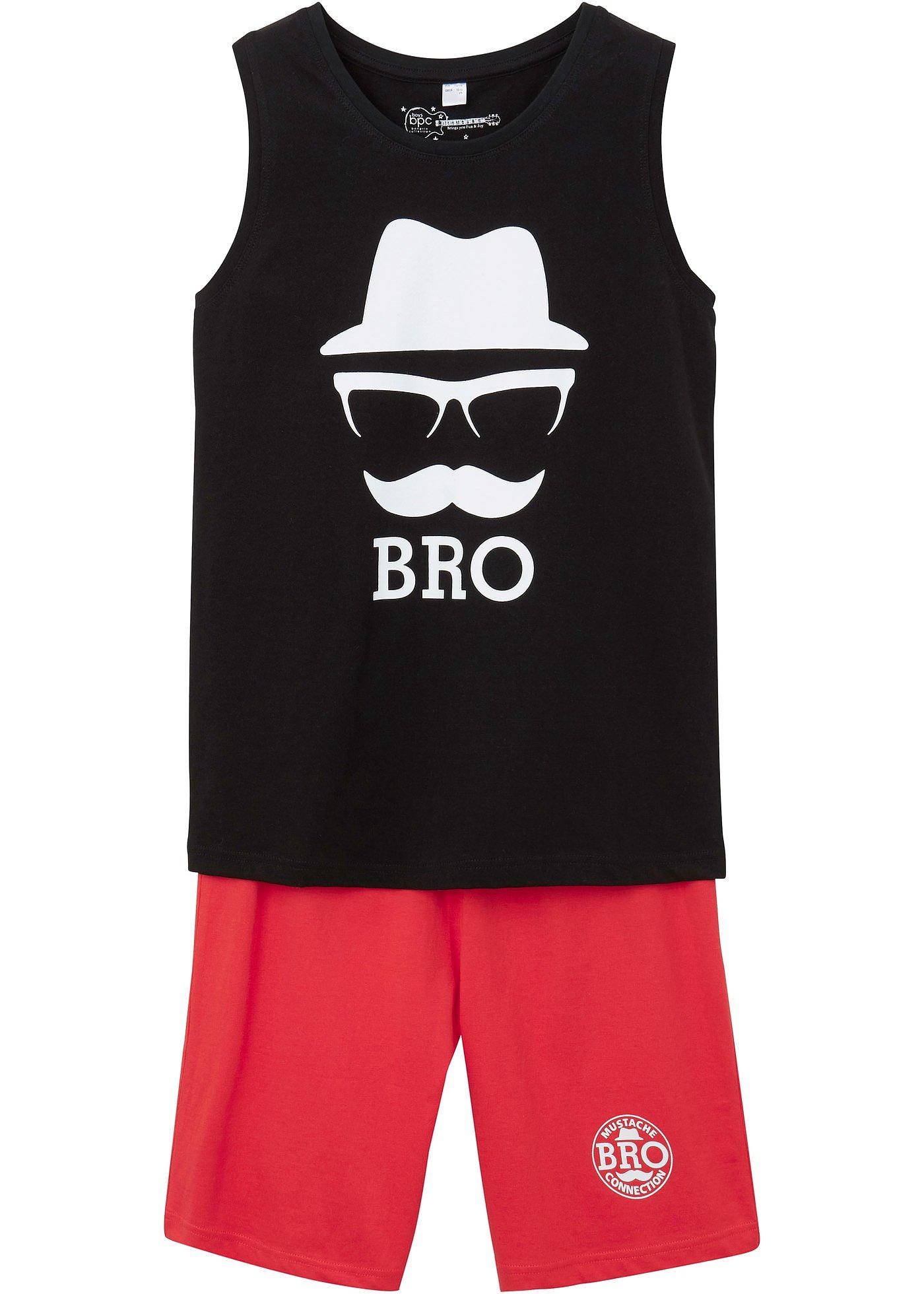 Tanktop und kurze Hose (2-tlg.Set) aus Bio Baumwolle
