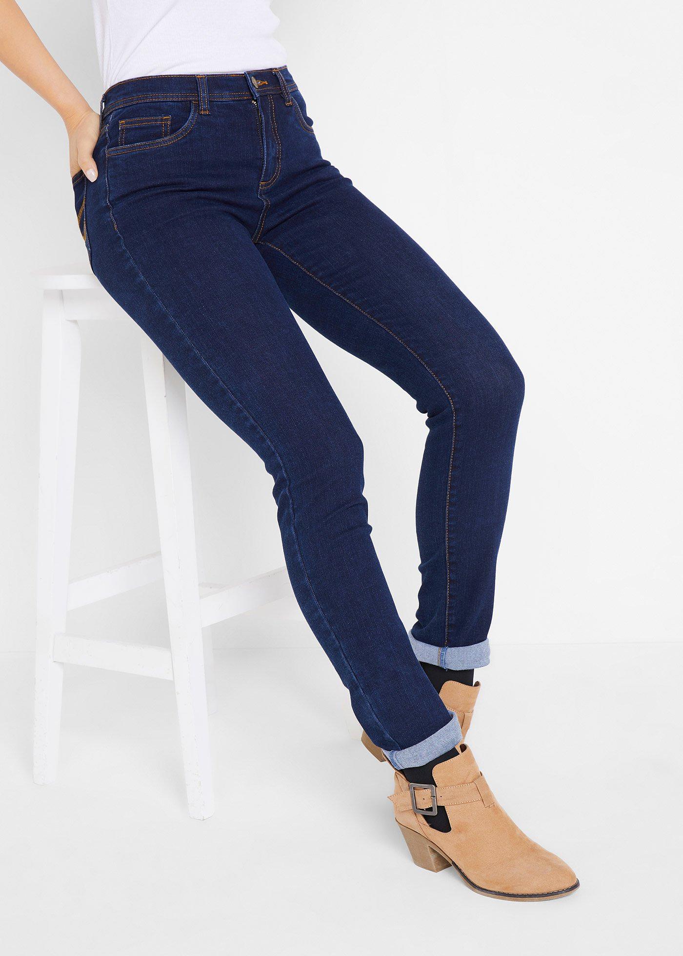 Bequeme ThermoJeans, THERMOLiTE, SLIM dunkelblau, Normal