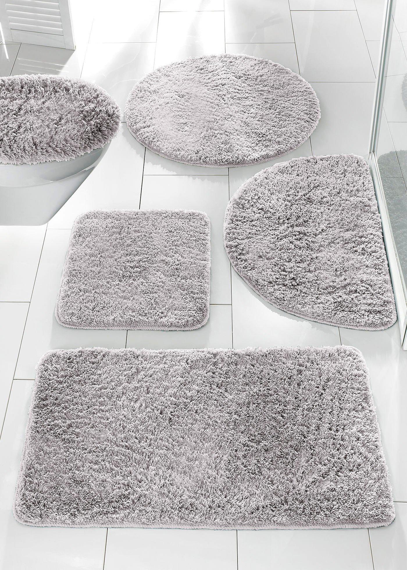 Badematte Die Sich Verfärbt Wenn Sie Nass Wird Die Badematte ist auch im 3-tlg. Set erhältlich! - grau
